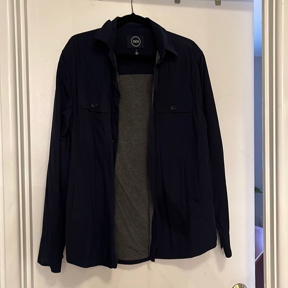 1901 Men’s Navy Shacket size L